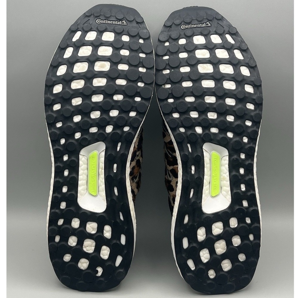 2020 Adidas Ultraboost DNA Leopard Animal Print Running - Men's Size 9.5 USED - Picture 7 of 8